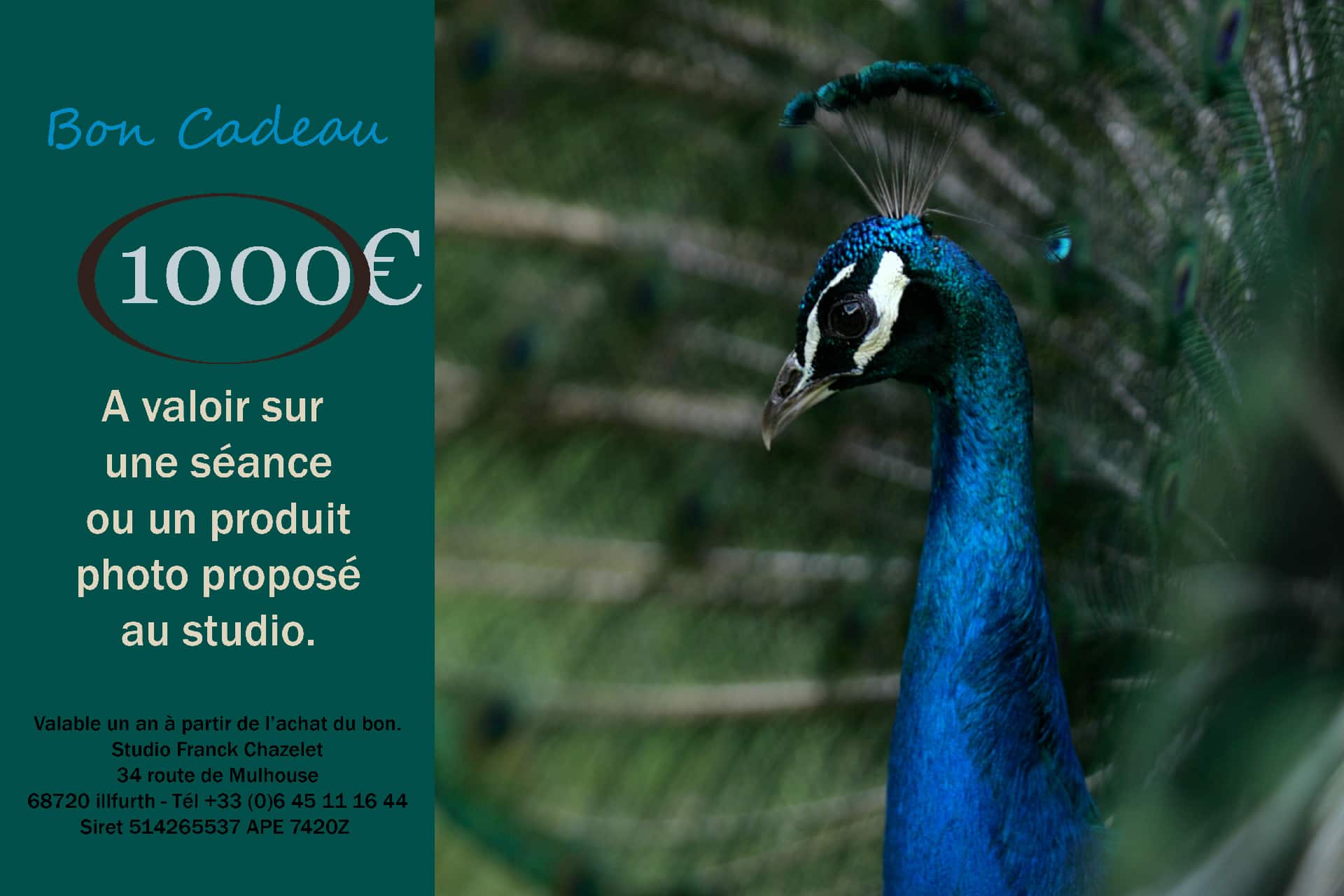 Bon cadeau 1000€
